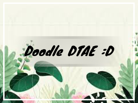 Doodle DTAE :DD