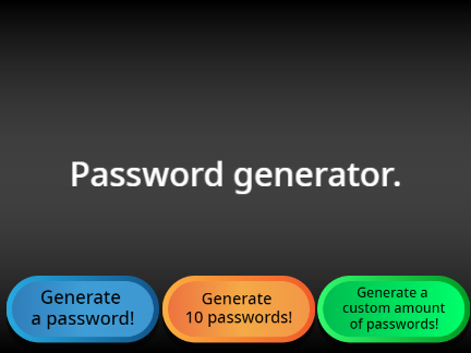 Password generator