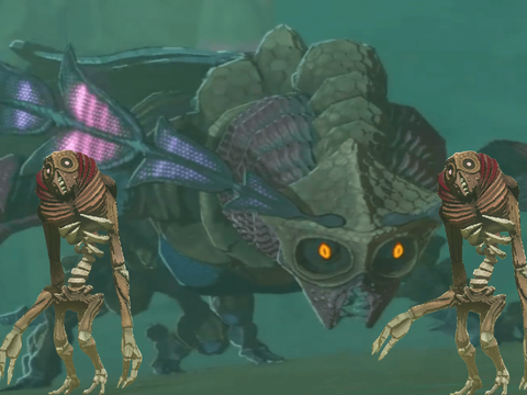 {Queen gibdo} totk boss
