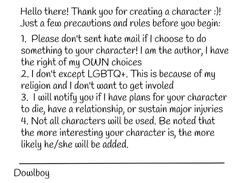 Shadow Rising character