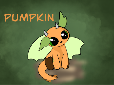 Pumpkin the baby clyrax