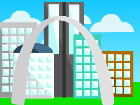 The Gateway Arch /parallax/ #all #art