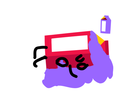 Milk just got the grimace shake