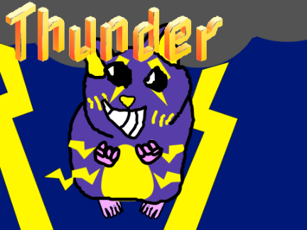 Thunder ~ Art For Upcoming Show Series