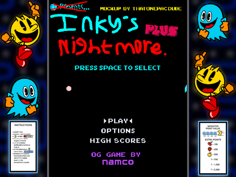 Inky's Nightmare Plus! (Mock-up)
