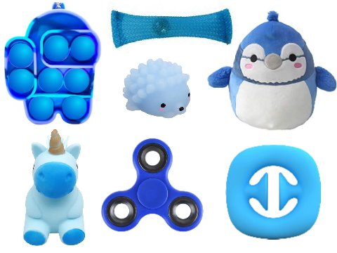 Blue Fidget Pack