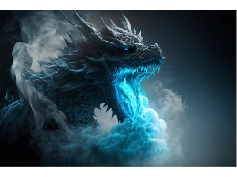 Cool Fire and Ice Dragon Wallpapers!