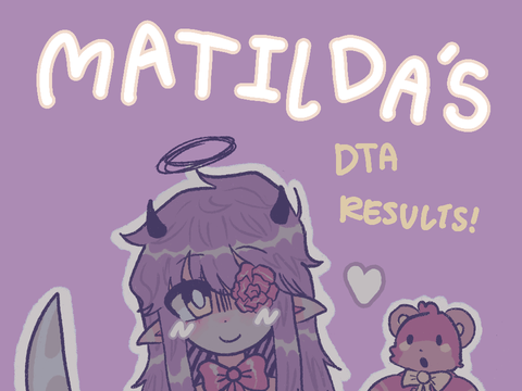 Matilda’s DTA Results!