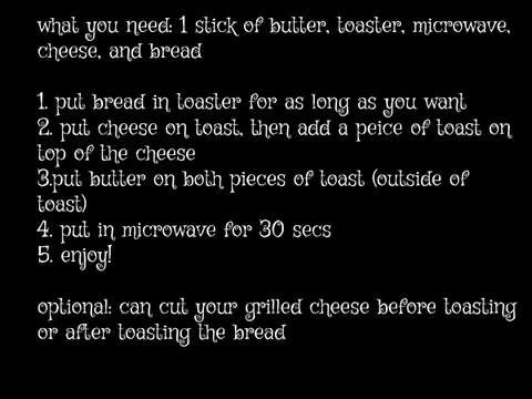 how to make: a grilled cheese sandwich without stove