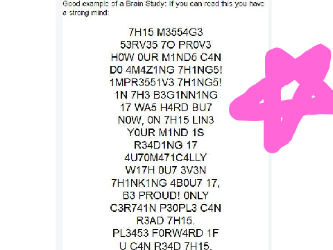 Can You read this? Try and see!