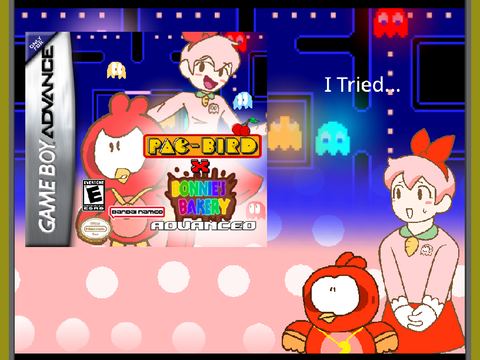 PAC-BIRD X BONNIE’S BAKERY - PAC-MAN CLASSIC (ARCADE ACHIEVEMENT) GBA