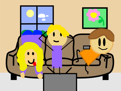 Add Yourself Watching TV remix remix