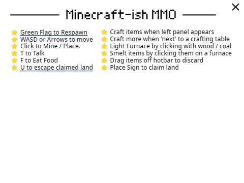 Minecraft-ish MMO v1.6 remix