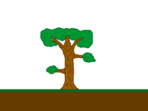 pixle tree