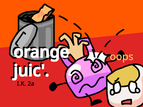 orange juic'.
