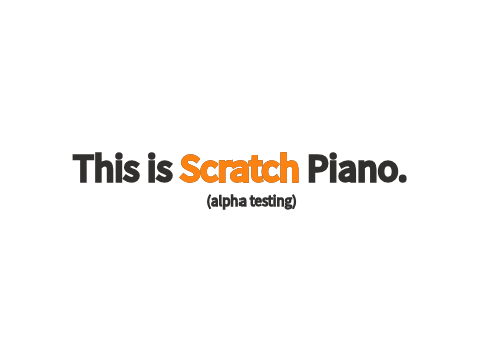 Scratch Piano