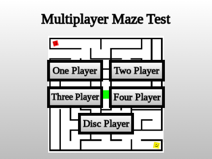 Multiplayer Maze test