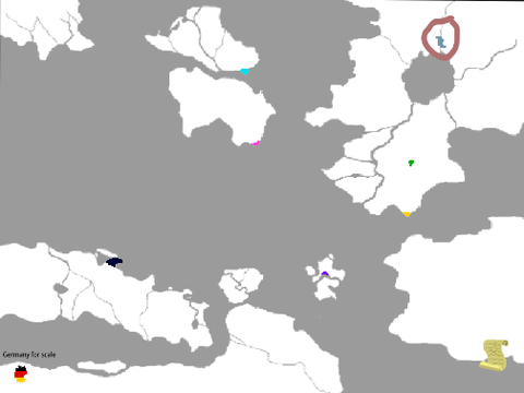 my country (it's circled)