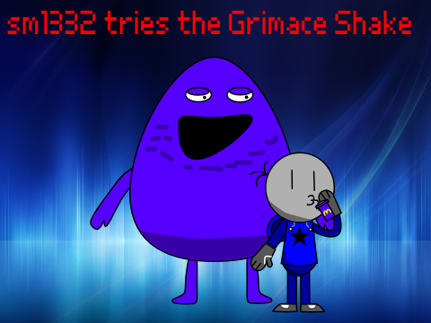 sm1332 tries the Grimace Shake