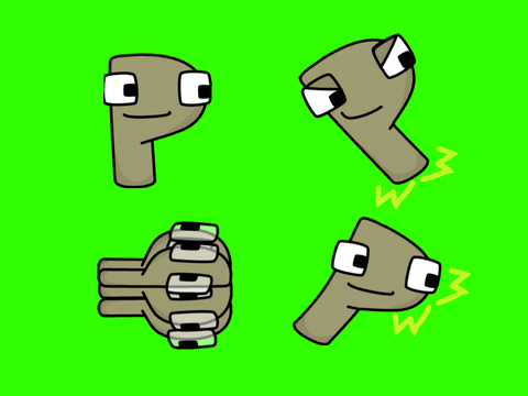 Р's sprites remastered