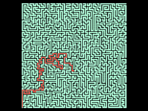 pen maze+solver