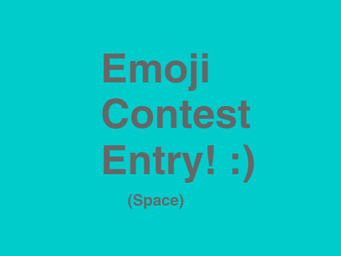 Emoji Drawing Entry