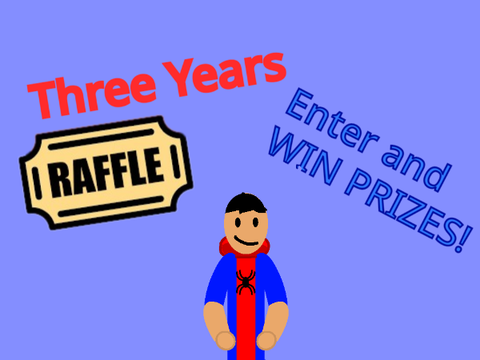 Three Years Raffle!