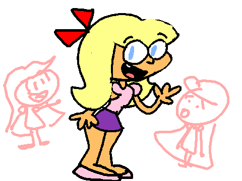 drawing of a girl