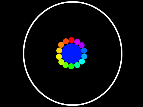 Piano but circles