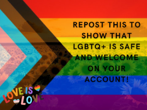 repost if lgbtq+ is welcome on your acc! (remix/repost) :) remix remix remix remix remix remi… remix