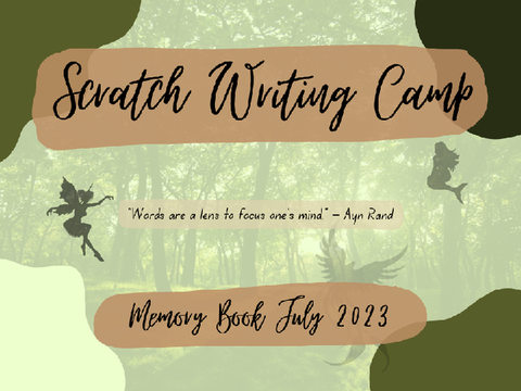 Memory Book Cover Contest Entry || SWC July 2023