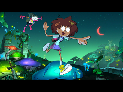 Amphibia theme in Chrome Music Lab!