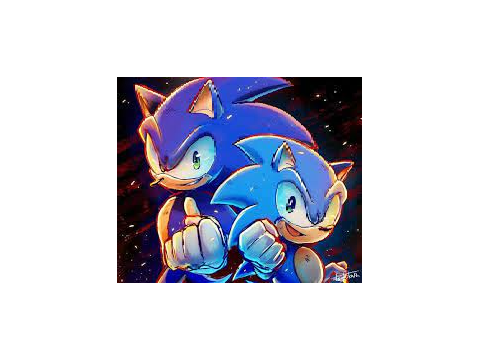 Sonic and classic sonic