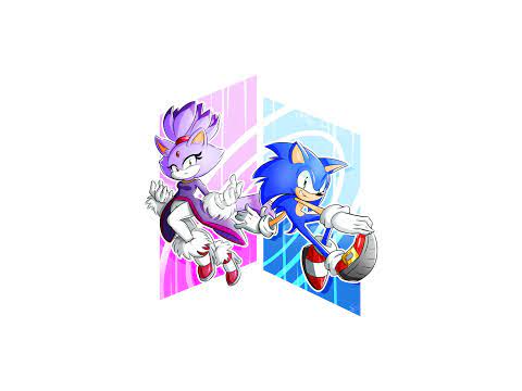 Sonic and blaze
