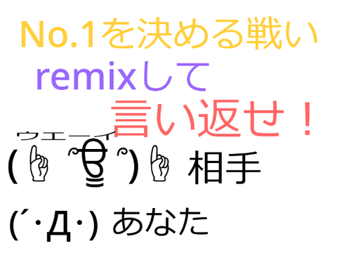 remixして言い返せ！【特別版2】 remix