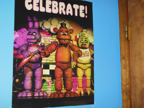 FNaF Celebrate poster