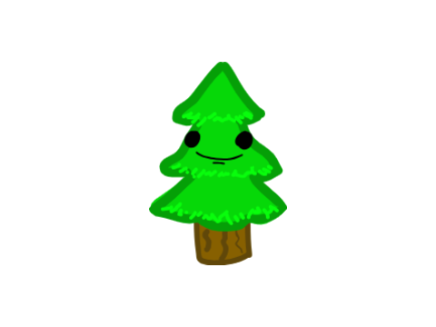 cartoon tree