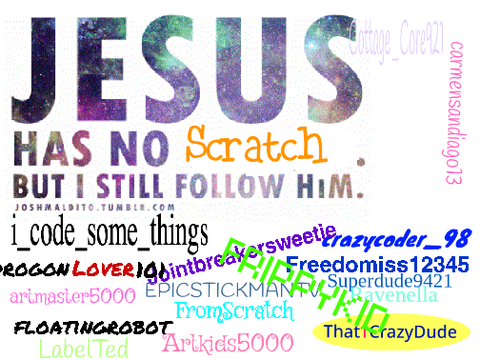 Sign here if you follow jesus remix