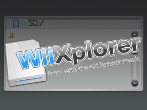 (Wii HB) WiiXplorer Intro with the old music