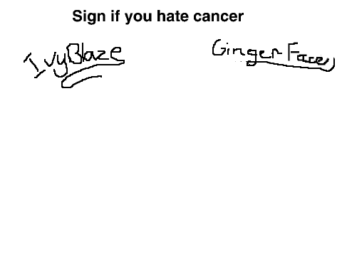 PUT AN END TO cANCER