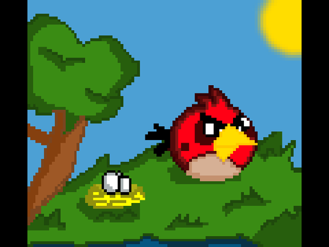 red the angry bird