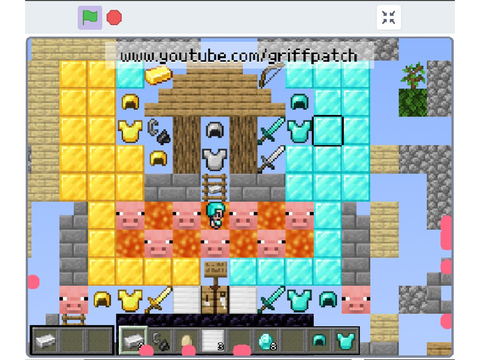 I am crazy with Minecraft-ish MMO v1.6