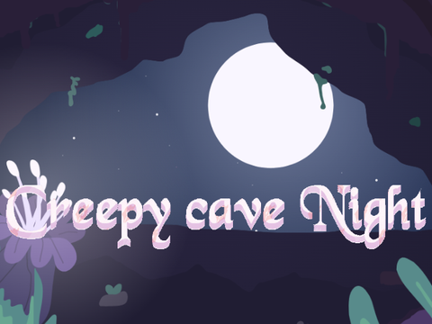 Creepy cave night *parallax*