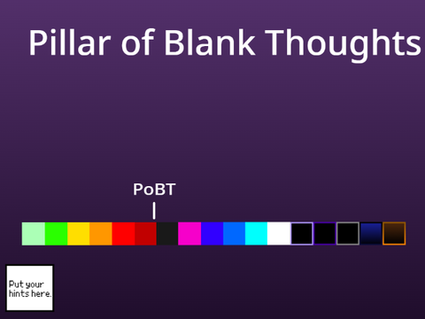 Pillar of Blank Thoughts