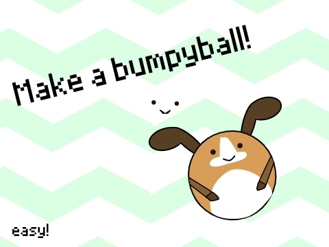 Make a bumpyball!