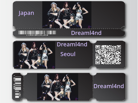My DREAML4ND Concert tickets