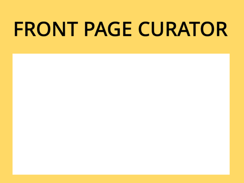 Front Page Curator