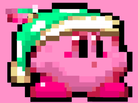 スリープカービィ　ドット絵