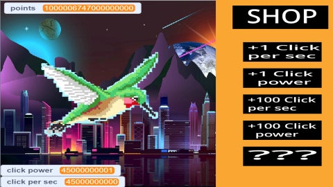 humming bird clicker