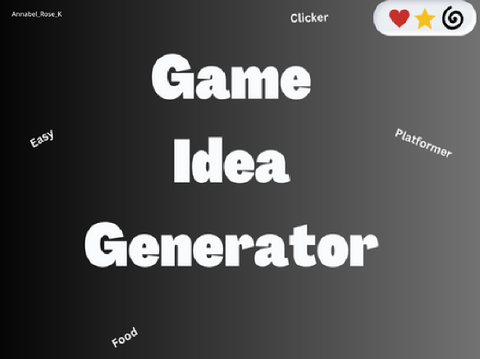 Game Idea Generator